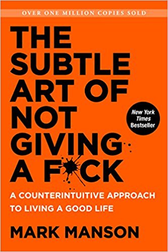 The Subtle Art of Not Giving a F*ck book cover