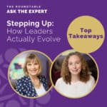 Stepping Up Webinar Takeaways
