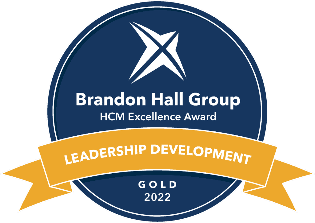 2022 Brandon Hall Awards Gold for Leadership Development