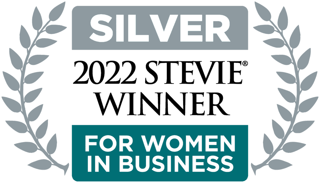 2022 Silver Stevie Award for Women in Business logo
